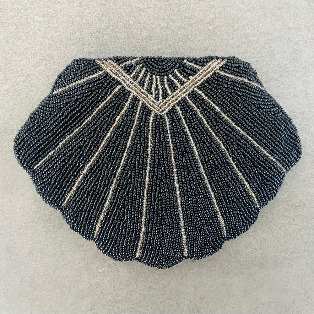 Hand beaded Vintage style Evening Bag - Picture 2 of 8